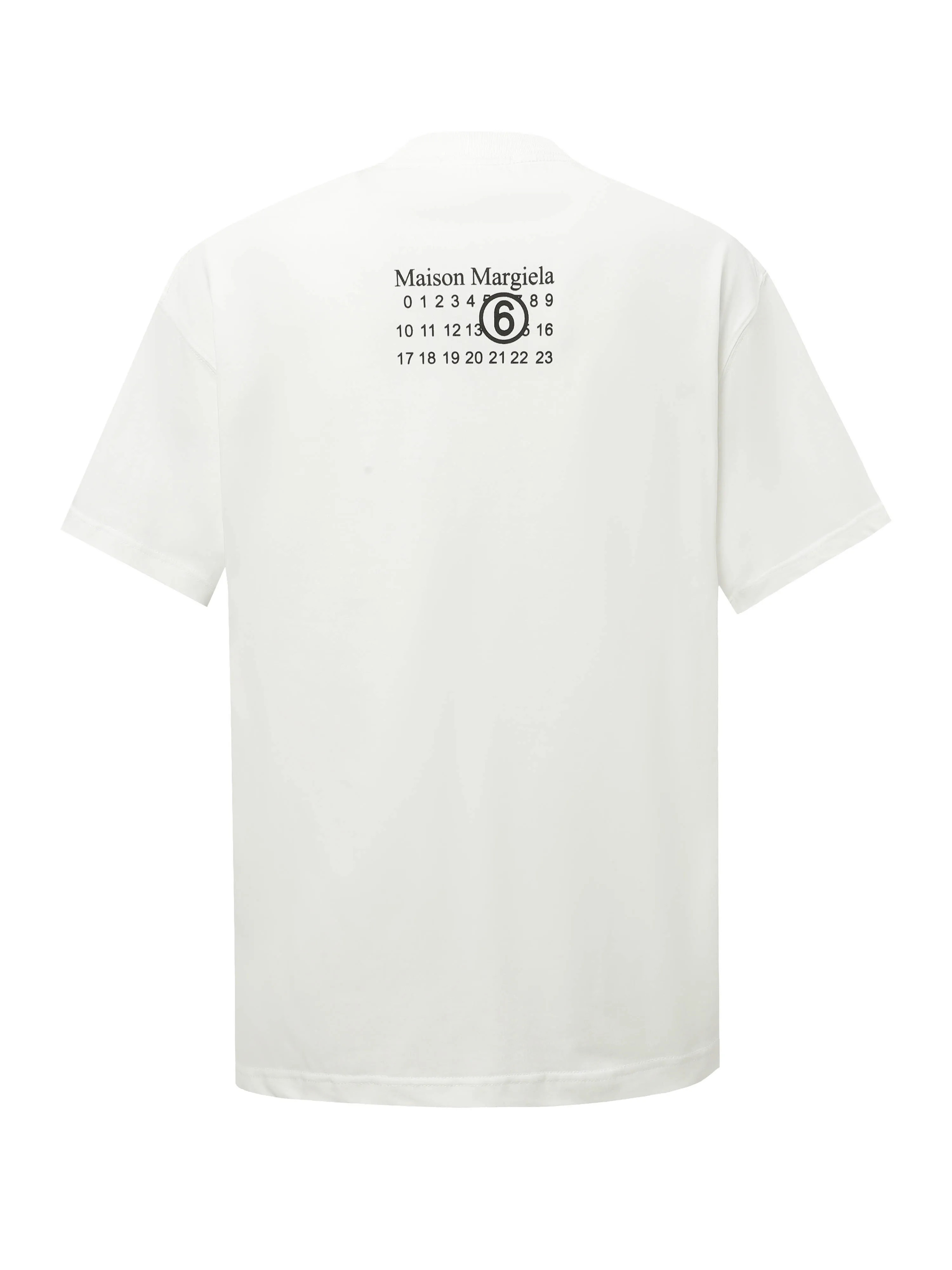 mm 6/ 24ss T logo ， Retro Same Style t 280 Versatile ：Black，White Size：s-xl
